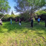 Stangentraining im Freien